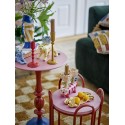 Table basse d appoint bout de canape design rouge Bloomingville Whimsica