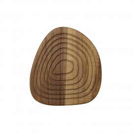 Dessous de plat design bois naturel acacia Nordal Enoki