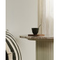 Dessous de plat design bois naturel acacia Nordal Enoki