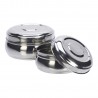 Boites avec couvercle acier inoxydable Madam Stoltz set de 2