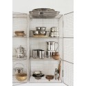 Boites avec couvercle acier inoxydable Madam Stoltz set de 2