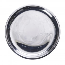 Assiette acier inoxydable Madam Stoltz