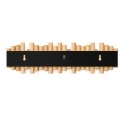 Grand portemanteau mural bois naturel batons rabattables Umbra Picket