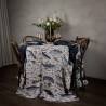 Grande nappe lin poissons sauvages Nordra Sweden