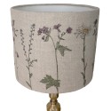 Abat jour imprime floral lin Nordra Sweden