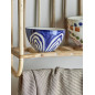 Bol gres peint design scandinave Bloomingville Shama