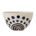 Bol peint gres style scandinave Bloomingville Shama