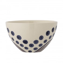 Bol peint gres style scandinave Bloomingville Shama