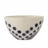 Bol peint gres style scandinave Bloomingville Shama