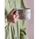 Mug gres peint floral Bloomingville Myah