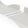 Etagère murale modulable acier Umbra Surf set de 2