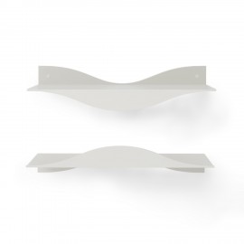 Etagère murale modulable acier Umbra Surf set de 2