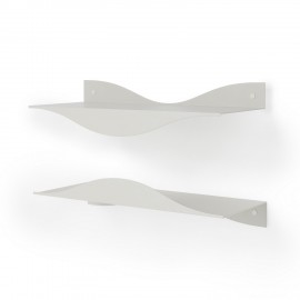 Etagère murale modulable acier Umbra Surf set de 2