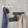 Portemanteau mural design plastique recycle Umbra Tempo