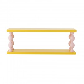 Etagere murale multicolore bois torsade Bloomingville Bibiola