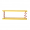 Etagere murale multicolore bois torsade Bloomingville Bibiola
