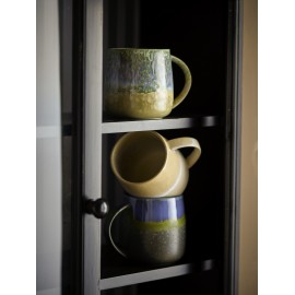 Mug artisanal gres emaille Bloomingville Cloe set de 3