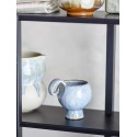 Tasse a cafe design gres emaille artisanal Bloomingville Avonlea set de 4