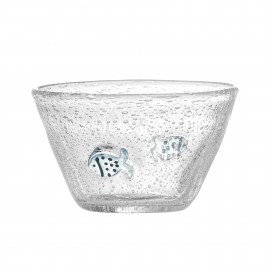 Bol verre rustique poissons Bloomingville Finney