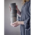 Tasse a cafe design epure gres Bloomingville Ewan set de 4