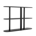 Etagere murale design bois noir Bloomingville Vicente