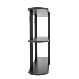 Etagere murale design bois noir Bloomingville Vicente