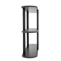 Etagere murale design bois noir Bloomingville Vicente