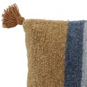 Coussin laine tufte motif contemporain graphique Bloomingville Centro