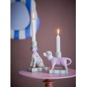 Bougeoir chiens ceramique multicolore Bloomingville Doglie set de