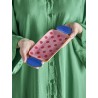 Petite assiette de présentation gres peint multicolore Bloomingville Caramella