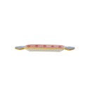 Petite assiette de présentation gres peint multicolore Bloomingville Caramella