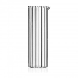 Carafe a eau design verre strie Ichendorf Laguna