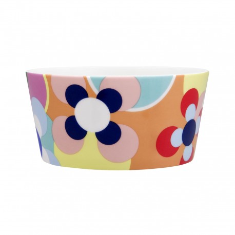 Grand bol porcelaine fleurs colore Remember Sushi