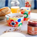 Grand bol porcelaine fleurs colore Remember Sushi