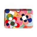 Grand plateau de service fleurs multicolore Remember Sushi