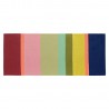 Petit tapis coton rayures multicolore Remember Riva
