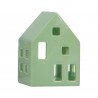 Maison en porcelaine photophore design Remember Sage