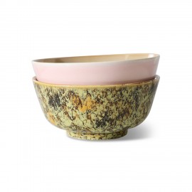 Bol ramen gres artisanal style japonais HK living Ascend set de 2