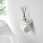Porte papier toilette mural design Yamazaki Tower