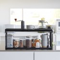 Rangement plan de travail cuisine semi ferme design Yamazaki Tower