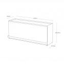 Rangement plan de travail cuisine semi ferme design Yamazaki Tower