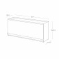 Rangement plan de travail cuisine semi ferme design Yamazaki Tower