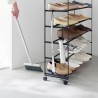 Etagere rangement chaussures 5 niveaux tablette bois Yamaazaki Tower