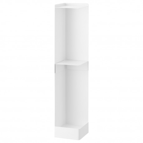 Rangement papier toilette brosse wc acier design Yamazaki Tower