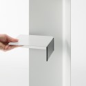 Rangement papier toilette brosse wc acier design Yamazaki Tower