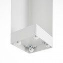 Rangement papier toilette brosse wc acier design Yamazaki Tower