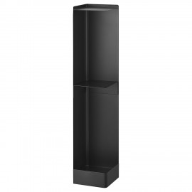 Rangement rouleaux toilette brosse wc acier design Yamazaki Tower