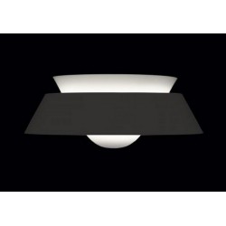 Lampe suspension design noire Vita Cuna