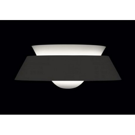 Lampe suspension design noire vita cuna