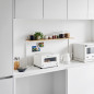 Etagere rangement plan de cuisine bois design Yamazaki Tower